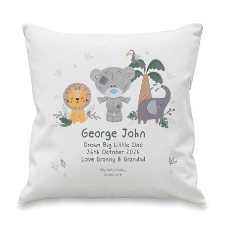 Personalised Tiny Tatty Teddy Jungle Animals Cushion £22.99